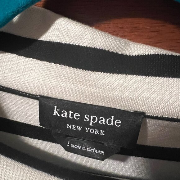 Kate Spade Striped Turtleneck Ponte Dress - Picture 5 of 6